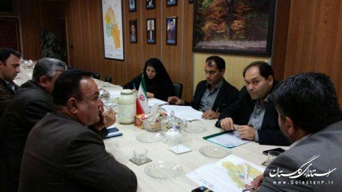آخرین وضعیت بازنگری طرح هادی برخی از روستاهای شهرستان رامیان بررسی شد