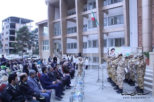آیین افتتاح دبیرستان 36کلاسه شهید مصطفی خمینی در شهرگرگان برگزار شد