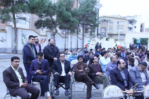 آیین افتتاح دبیرستان 36کلاسه شهید مصطفی خمینی در شهرگرگان برگزار شد