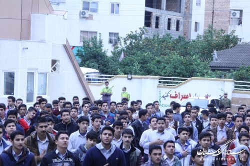 آیین افتتاح دبیرستان 36کلاسه شهید مصطفی خمینی در شهرگرگان برگزار شد