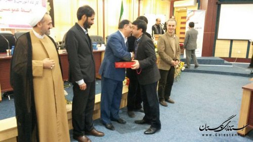 تقدیر رییس شورای اطلاع رسانی استان گلستان از مهندس ابراهیم کریمی