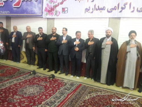 سیزدهمین یادواره سرداران و ۳۱۳ شهید و اولین سالگرد تنها شهید مدافع حرم شهرستان کردکوی