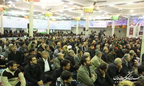 سیزدهمین یادواره سرداران و ۳۱۳ شهید و اولین سالگرد تنها شهید مدافع حرم شهرستان کردکوی