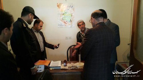 بازدید فرماندار از مراکز ترک اعتیاد شهرستان ترکمن