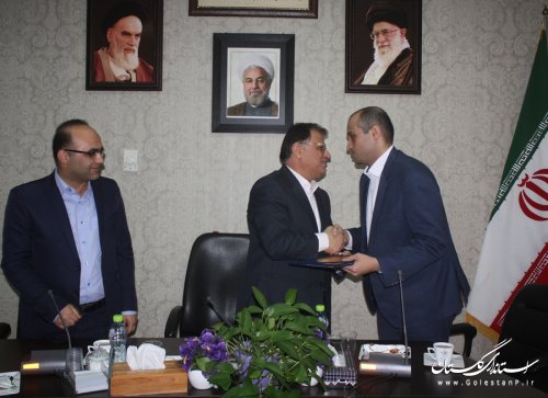 آیین معارفه مشاور جوان استاندار برگزار شد