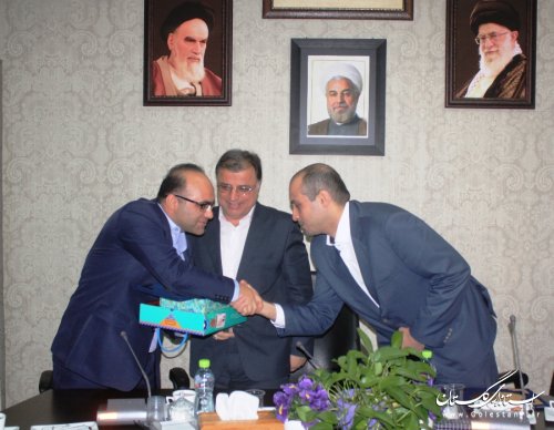 آیین معارفه مشاور جوان استاندار برگزار شد