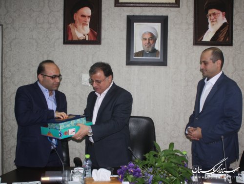 آیین معارفه مشاور جوان استاندار برگزار شد
