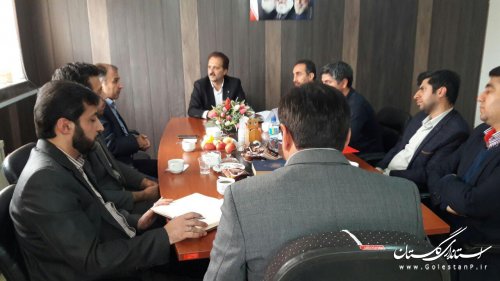 جلسه بررسی مشکلات روستاهای شهرستان ترکمن برگزار شد