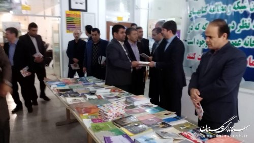 بازدید فرماندار کلاله از اداره کتابخانه های عمومی شهرستان
