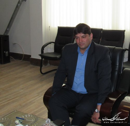 دیدار مسئولین شهرستان با فرماندار جدید گمیشان
