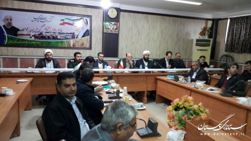 جلسه شورای اداری شهرستان ترکمن تشکیل شد