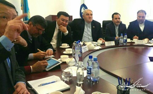 بازدید استاندار گلستان از کارخانه کود شیمیایی در کشور قزاقستان