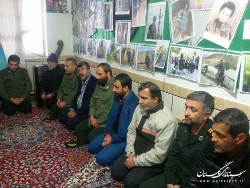 فرماندار بندرگز با خانواده شهید امنیت سجاد پورجباری دیدار و گفت و گو کرد