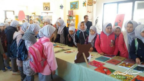 برگزاری مراسم افتتاحیه سفر کتاب در شهرستان مراوه تپه