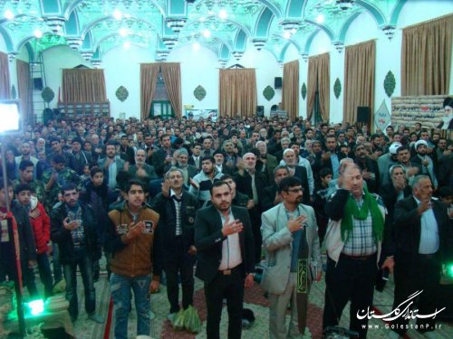 برگزاری هجدمین یادواره 101 شهید و 5 شهید گمنام فندرسک و  10 شهید مدافع حرم استان