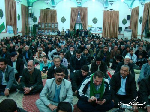 برگزاری هجدمین یادواره 101 شهید و 5 شهید گمنام فندرسک و  10 شهید مدافع حرم استان