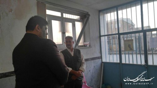 بازدید سرزده فرماندار گمیشان از اداره ورزش و جوانان شهرستان