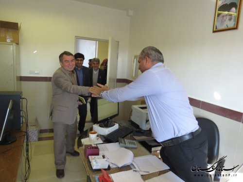 بازدید سرزده فرماندار از مرکز بهداشت شهرستان آق قلا