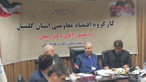 عملکرد مدیریت اقتصاد مقاومتی در گلستان موفقیت آمیز و رو به رشد بوده است