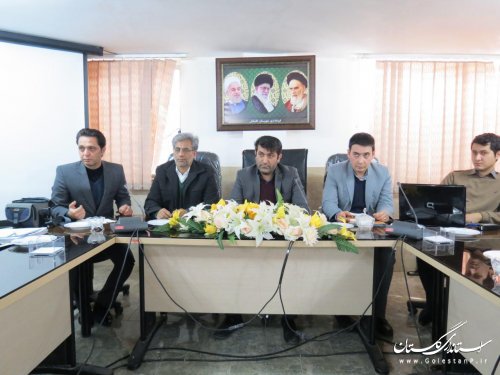 نهمین جلسه  ماهانه دهیاران گالیکش در سال 1395 برگزار شد