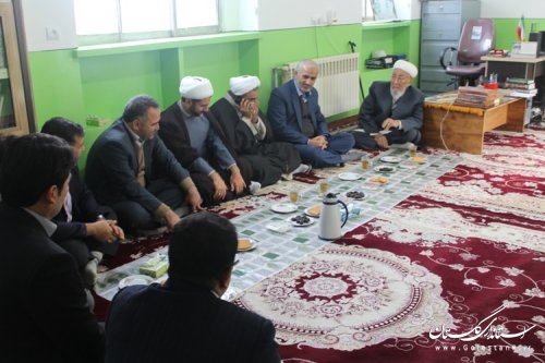 حضور رئیس کل دادگستری استان گلستان در شهرستان مراوه تپه