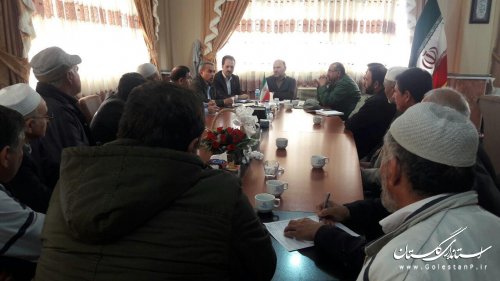 جلسه بررسی مشکلات شکارچیان پرنده شهرستان ترکمن برگزار شد