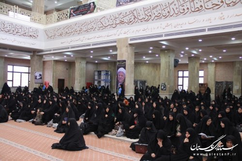 مراسم ترحیم و بزرگداشت آیت الله هاشمی رفسنجانی در مصلی وحدت گرگان برگزار شد