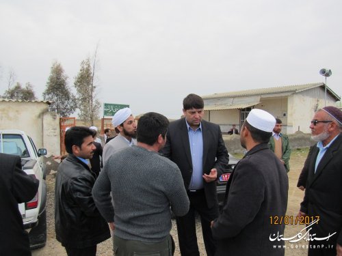 حضور کاروان امید و اقدام شهرستان گمیشان  در روستاهای سقر تپه و توماجلر آلتین