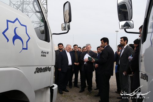 13 دستگاه خودروی سنگین به دهیاران استان تحویل داده شد