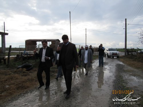 حضور کاروان امید و اقدام شهرستان گمیشان در روستاهای غفارحاجی و بصیرآباد