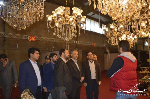 نمایشگاه تخصصی مبلمان، لوستر و جهیزیه در گنبدکاووس برپا شد