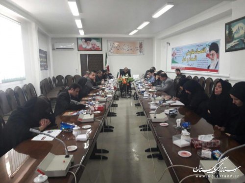جلسه کارگروه سلامت شهرستان در فرمانداری بندرگز برگزار شد