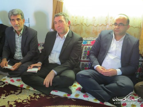 بازدید میدانی و بررسی مسائل و مشکلات روستاهای گوگ تپه دو،محمد آباد بالا و پائین بخش وشمگیر