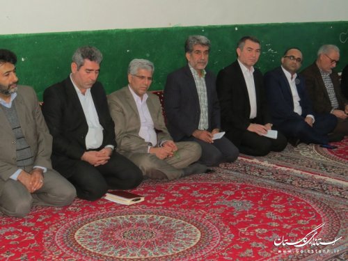 بازدید میدانی و بررسی مسائل و مشکلات روستاهای گوگ تپه دو،محمد آباد بالا و پائین بخش وشمگیر
