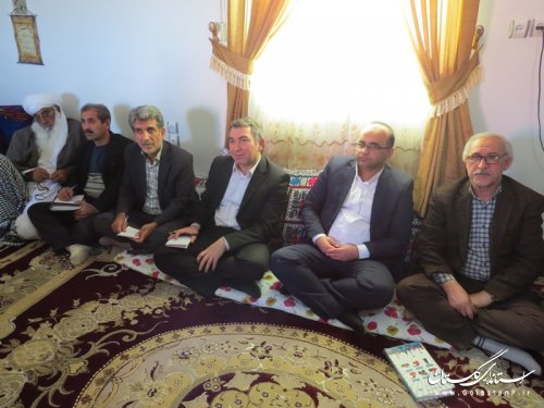 بازدید میدانی و بررسی مسائل و مشکلات روستاهای گوگ تپه دو،محمد آباد بالا و پائین بخش وشمگیر