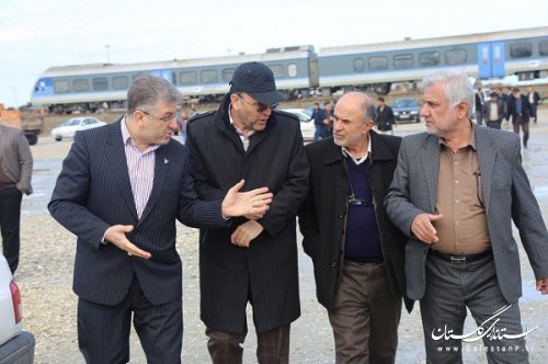 راه اندازی قطار گردشگری گرگان - بندر ترکمن