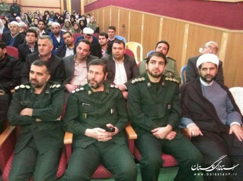 برگزاری مراسم تکریم و معارفه فرمانده ناحیه مقاومت بسیج سپاه مراوه تپه