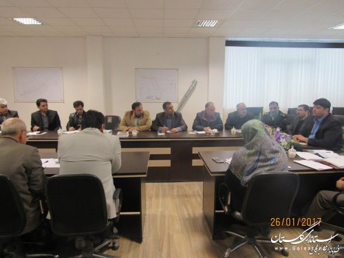 دومین جلسه هماهنگی دهه مبارک فجر شهرستان گمیشان برگزار شد