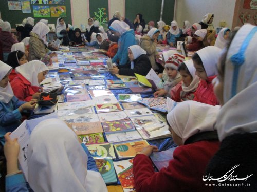 برگی از خاطرات "سفر کتاب" در گمیشان