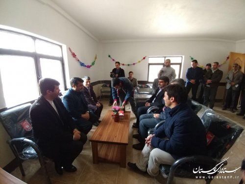 دهیاری روستای گچی سو بالا افتتاح شد