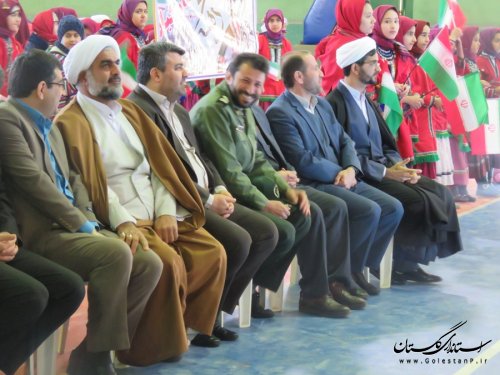 گلبانگ انقلاب در شهرستان رامیان  نواخته شد