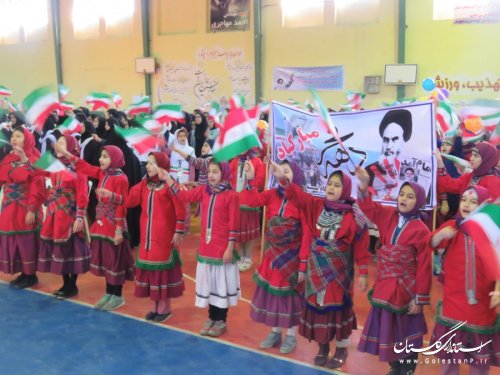 گلبانگ انقلاب در شهرستان رامیان  نواخته شد