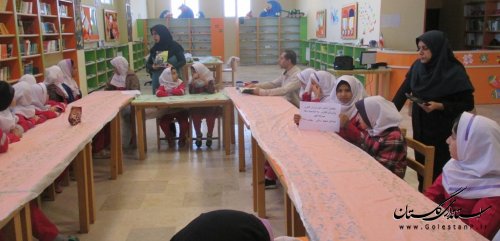 کودکان بندرگزی با آرمان های انقلاب آشنا شدند
