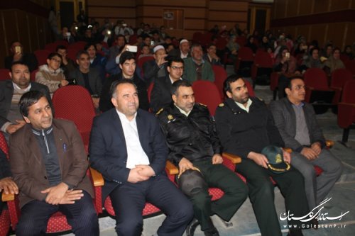 برگزاری جنگ شادی در اولین روز از دهه فجر در شهرستان مراوه تپه