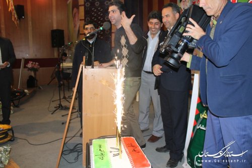 برگزاری جنگ شادی در اولین روز از دهه فجر در شهرستان مراوه تپه