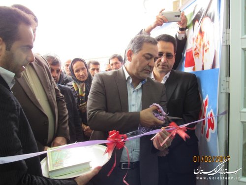 مراسم متمرکز افتتاح و کلنگ زنی 42 پروژه عمرانی،اقتصادی شهرستان گمیشان برگزار شد