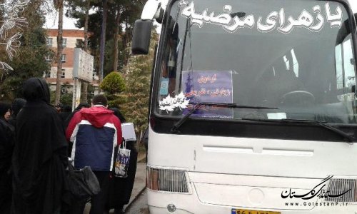 شرکت 40 مددجوی تحت حمایت کمیته امداد علی اباد کتول در طرح شوق زیارت