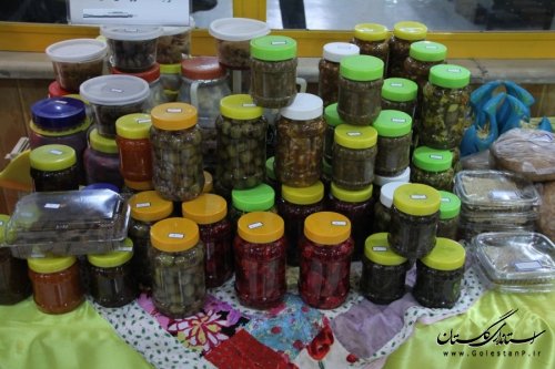 افتتاح نمایشگاه توانمندی های مدیریت جهاد کشاورزی شهرستان گرگان