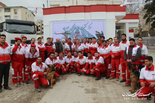 افتتاح ساختمان جدید مرکز کنترل هماهنگی عملیات جمعیت هلال احمر استان 