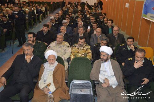 نیروی انتظامی در مقابله با انواع آسیب های اجتماعی نقش بسیار موثری دارد
